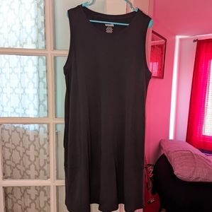 NWOT Wool& XL washed navy Sierra dress